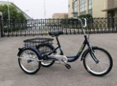 Велосипед трехколесный OMAKS OM-TR03-20-6 фиолет колеса 24-20, 6 скоростей