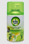 Освежитель воздуха (сменный баллон) Green World Lime&Orange Blossom 250 мл 24шт