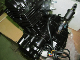 Двигатель в сборе YD 250-2 (чоппер)