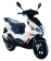Мотороллеры F22 - JJ150T-17 150CC черный/белый Мотороллеры F22 - JJ150T-17 150CC черный/белый