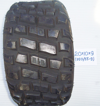 Шина 9" заднего колеса 20*10-9 (250/55-9) XY150ST-1
