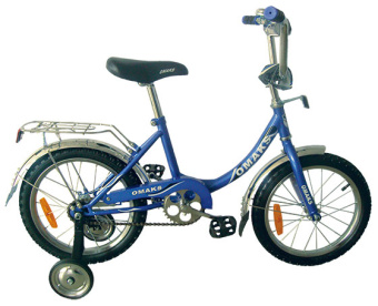 Велосипед детский OMAKS 02-16 синий (колеса 16")