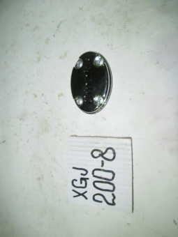 Накладка декоративная левой крышки картера  XGJ200-8 черная