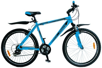 Велосипед OMAKS 26-113 синий (колеса 26"; 21 скорость; рама-19")