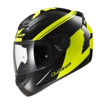Шлем LS2 FF352 FLUO (XL, Black Hi-Vis Yellow)